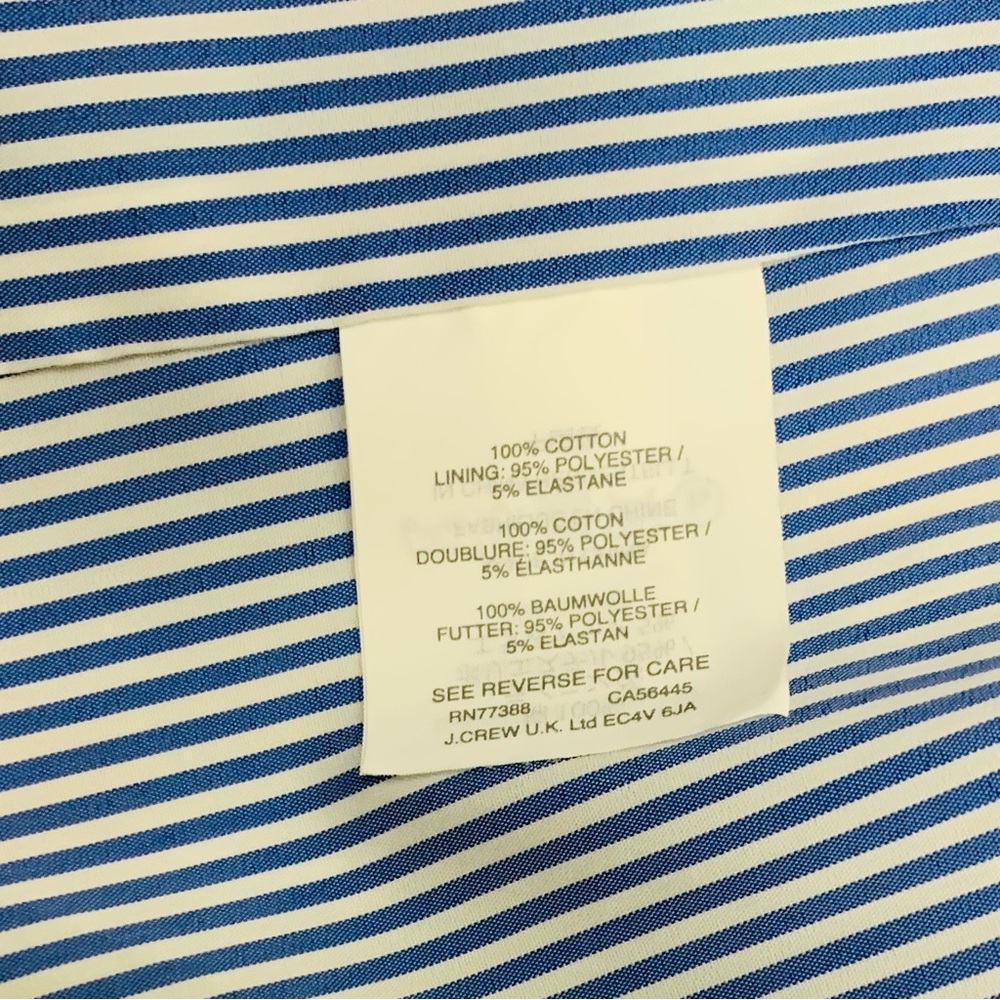 J Crew Women Size 2 Regent Blazer Pastel Plaid Ruffle Lined One Button Preppy - Picture 13 of 15